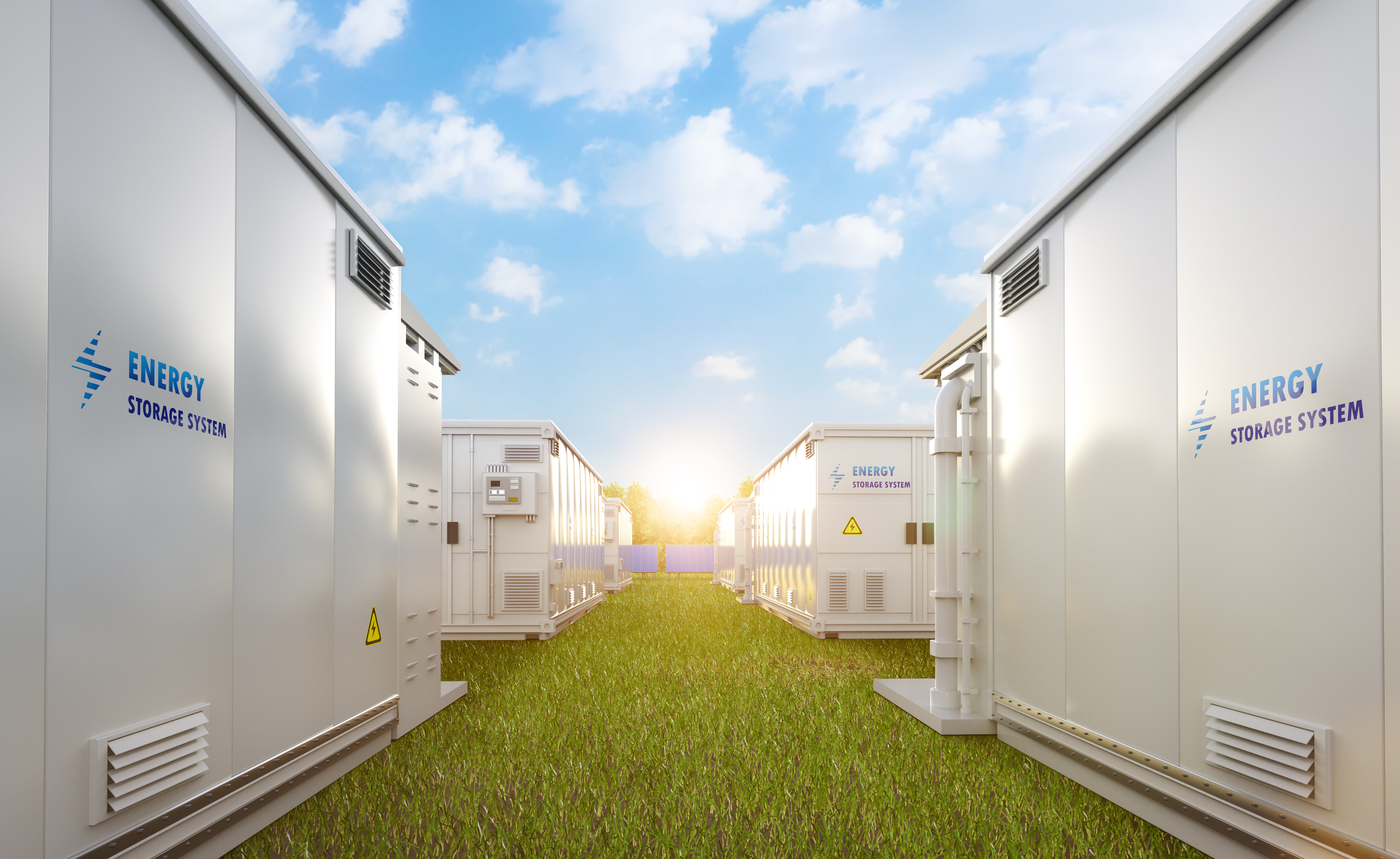 Commercial BESS battery storage system